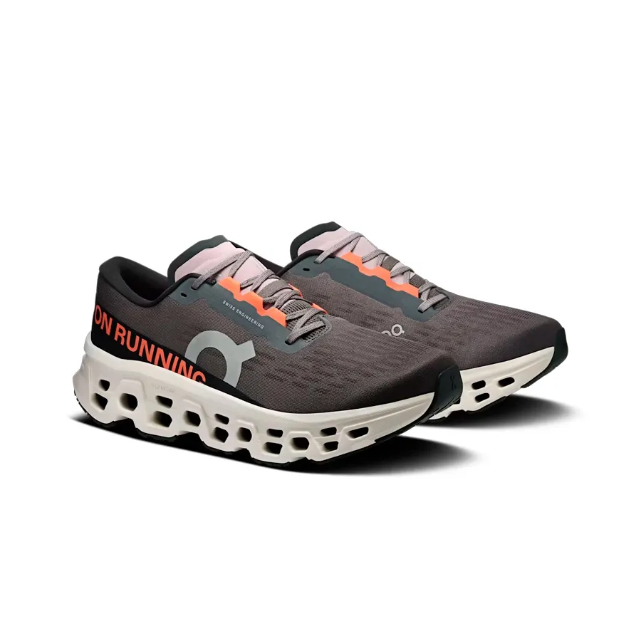 Imagen 1 de 6 de Zapatillas On Cloudmonster 3-GRIS/CORAL