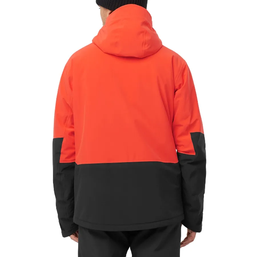 Imagen 1 de 4 de Campera Salomon Highland Jacket-ROJO/NEGRO