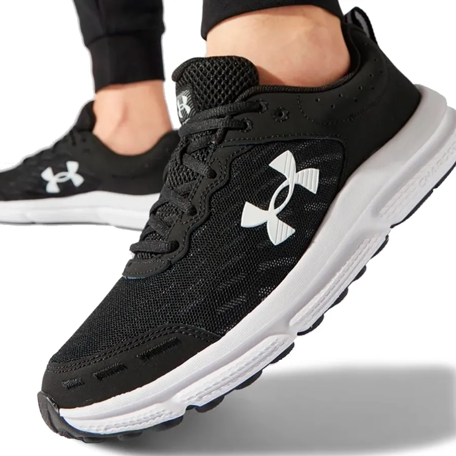 Imagen 5 de 6 de Zapatillas Under Armour Charged Assert 10-NEGRO/BLANCO