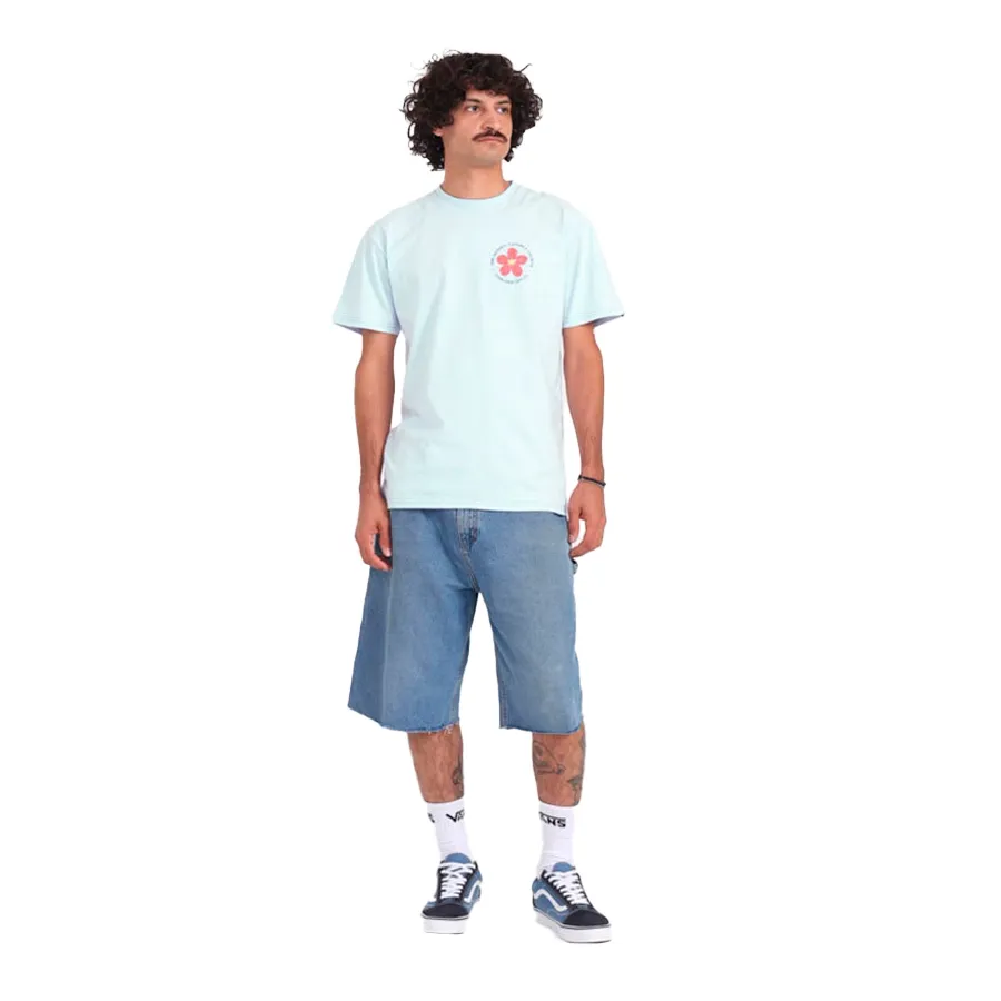 Imagen 1 de 4 de Remera Vans Cracked Flower Ss-CELESTE