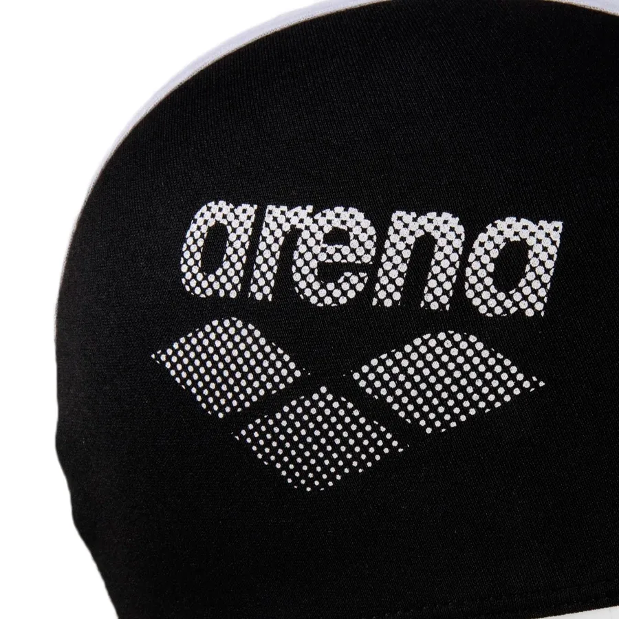 Imagen 2 de 3 de Gorro Arena Polyester Ii Junior-NEGRO/BLANCO