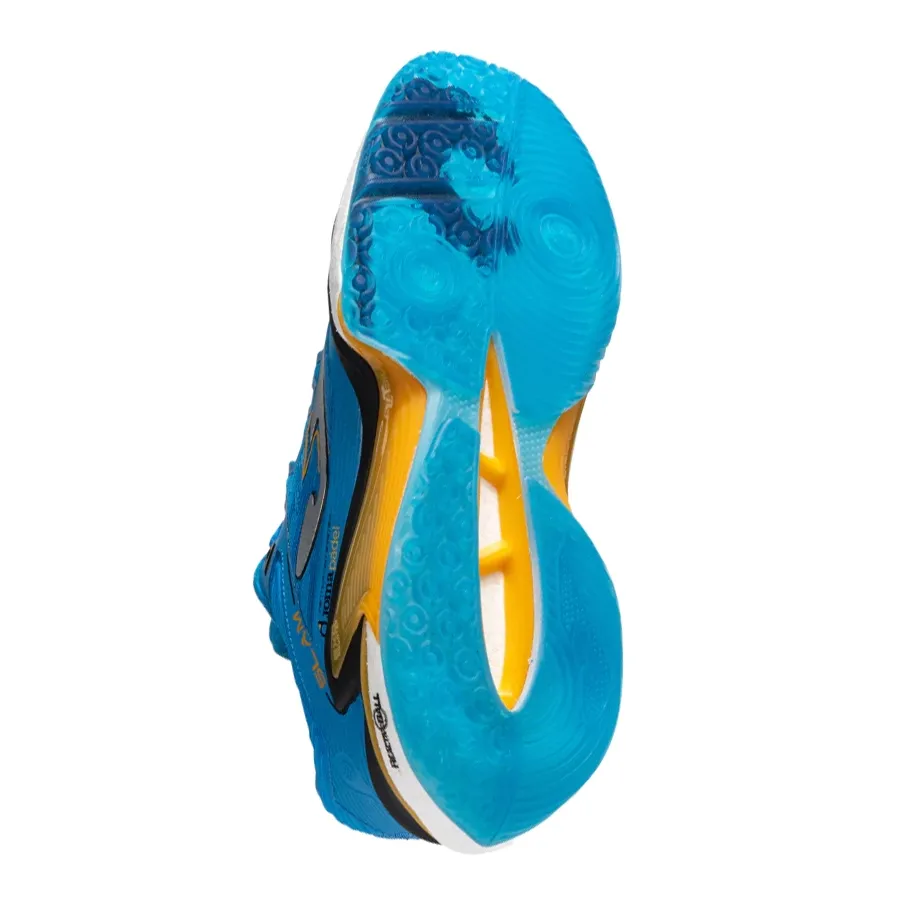 Imagen 3 de 5 de Zapatillas Joma Zapatilla Pádel Slam-CELESTE/PLATA/AMARILLO