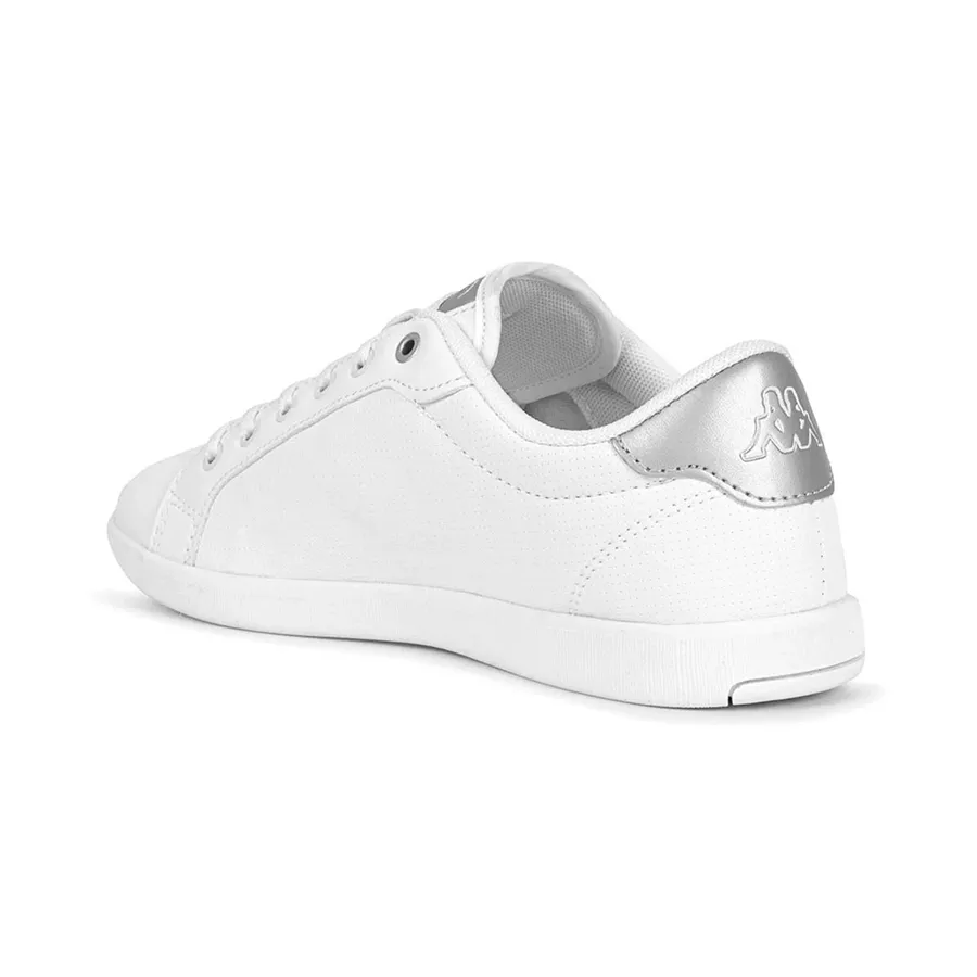 Imagen 2 de 4 de Zapatillas Kappa Logo Lena-BLANCO/PLATA