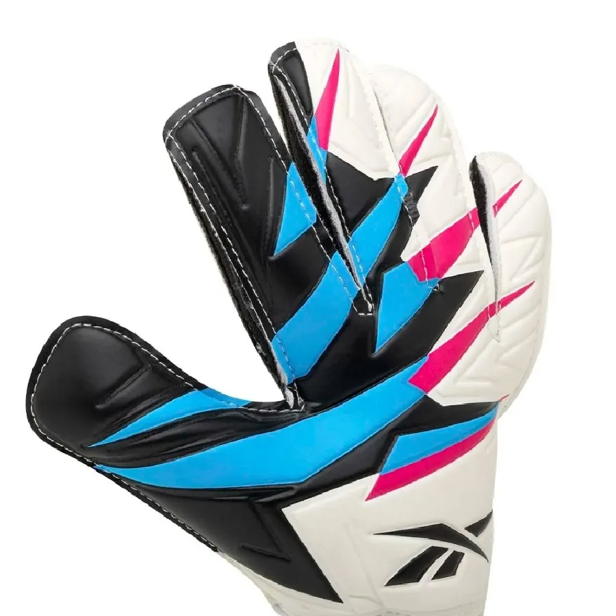 Imagen 2 de 3 de Guantes Reebok De Arquero  Z-Go-BLANCO/TURQUESA/FUCSIA