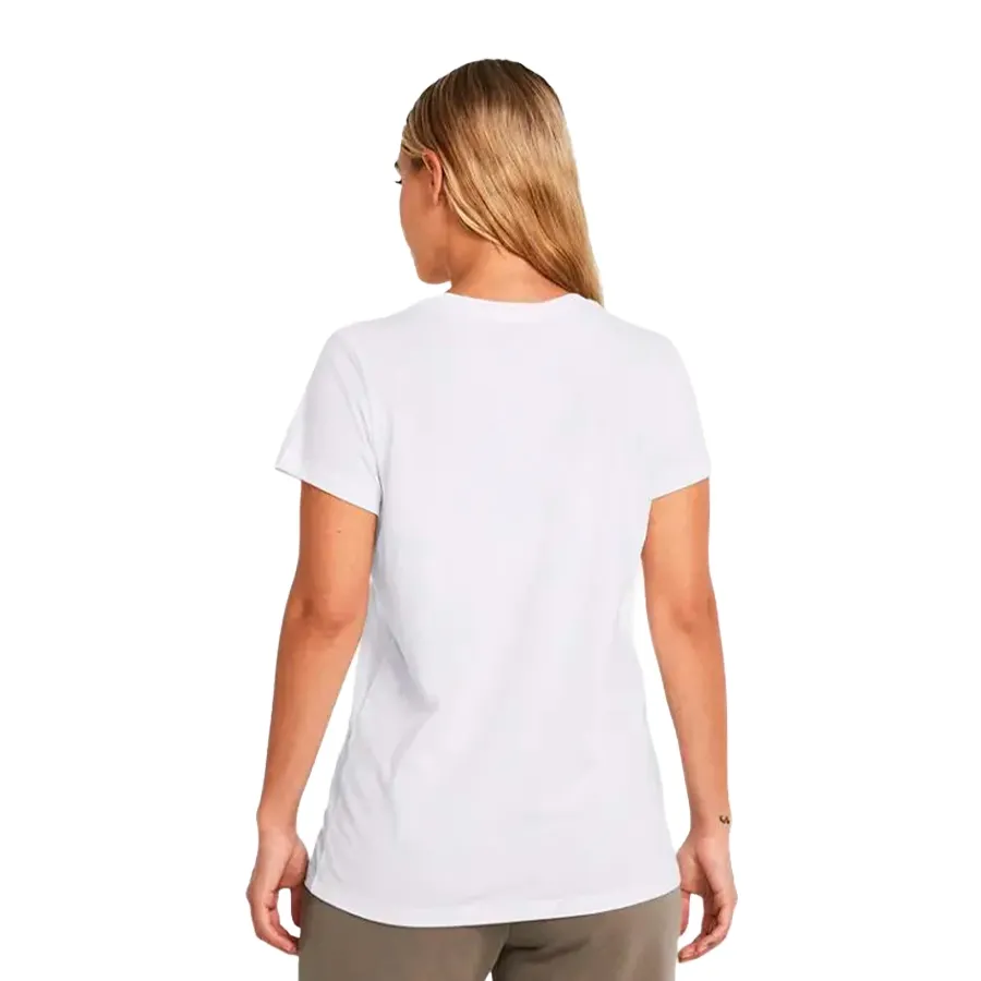 Imagen 1 de 4 de Remera Under Armour de Entrenamiento  Liver Sportstyle-BLANCO