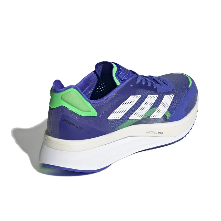 Imagen 1 de 7 de Zapatillas adidas Adizero Boston 10 M-AZUL/VERDE/BLANCO