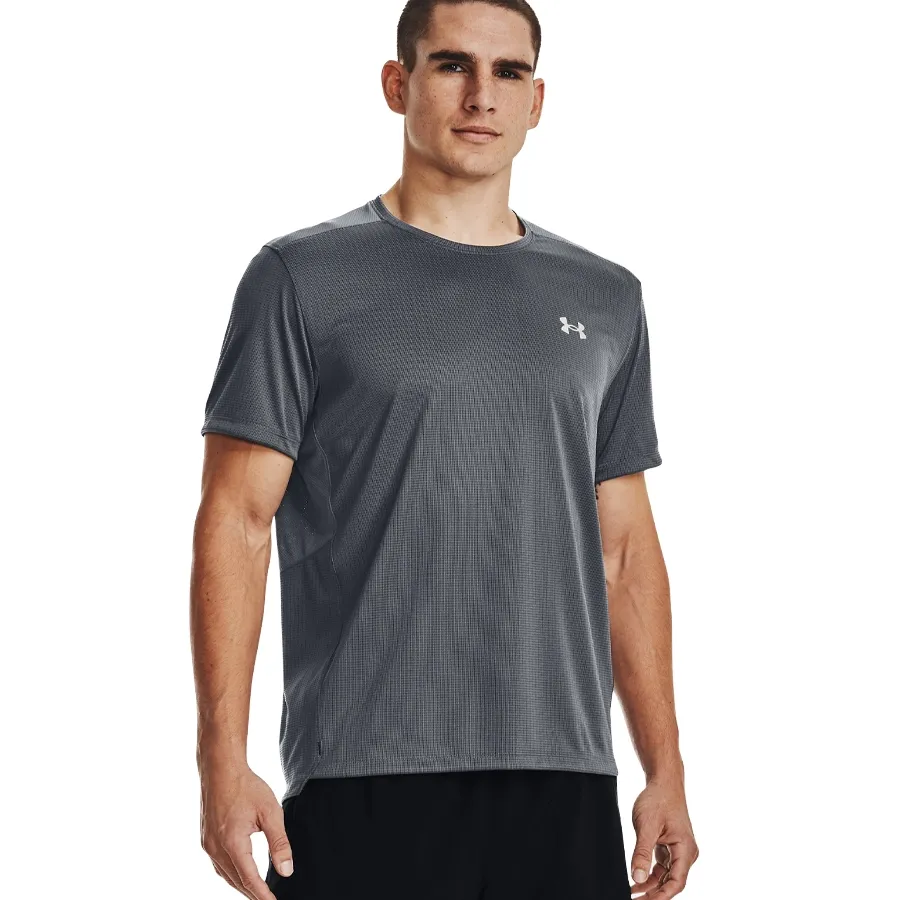 Imagen 2 de 5 de Remera Under Armour Speed Stride 2.0-GRIS