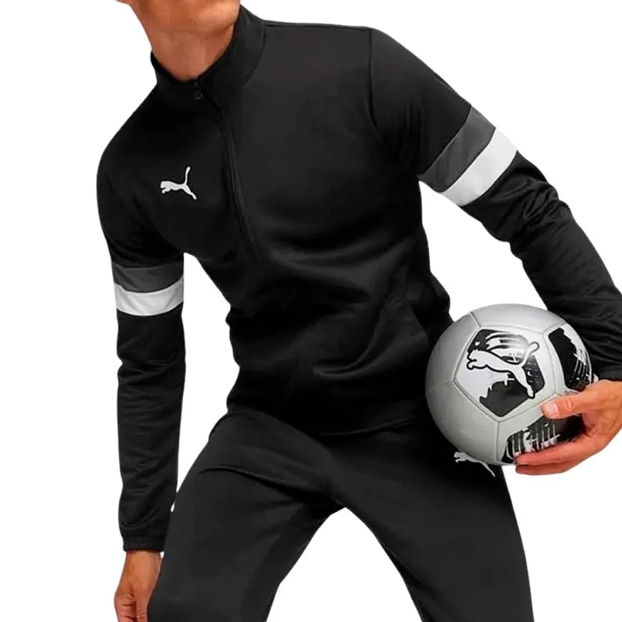 Imagen 0 de 4 de Conjunto Puma Teamrise Tracksuit-NEGRO/BLANCO/GRIS