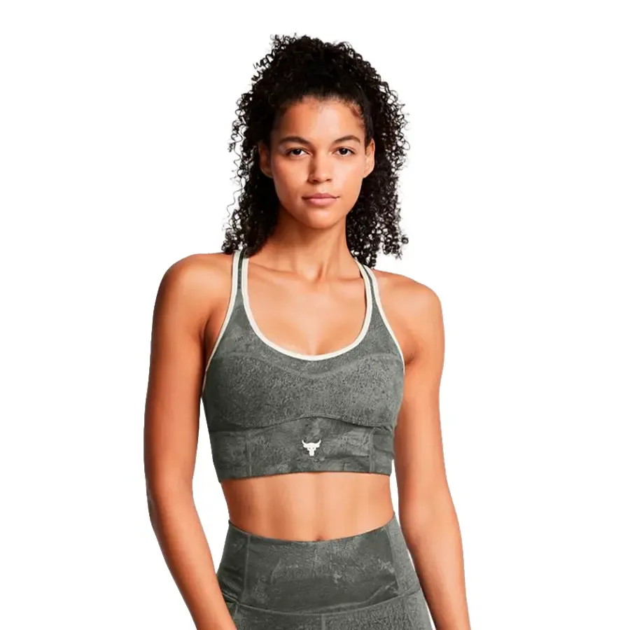Imagen 0 de 7 de Top Under Armour Project Rock Longline Infinity-GRIS