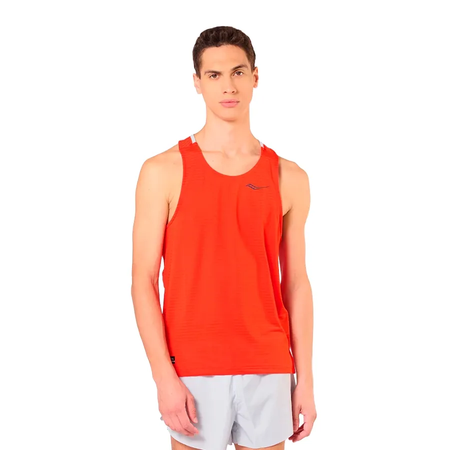 Imagen 0 de 4 de Musculosa Saucony Kinvara Tank-ROJO