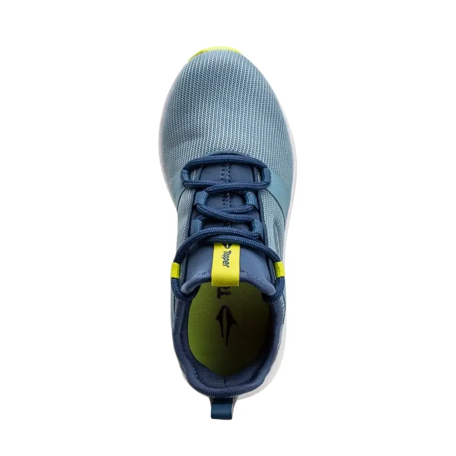 Imagen 3 de 5 de Zapatillas Topper Squat Kids-CELESTE/MARINO/LIMA