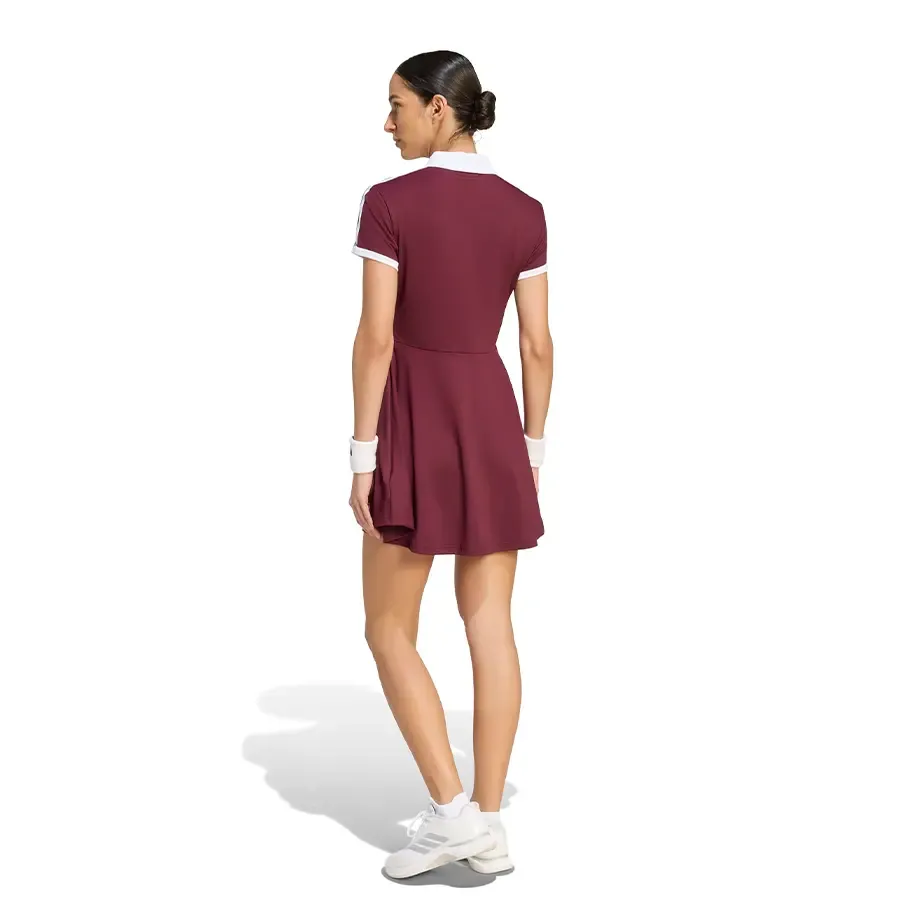 Imagen 1 de 5 de Vestido adidas originals Classics-BORDO/BLANCO