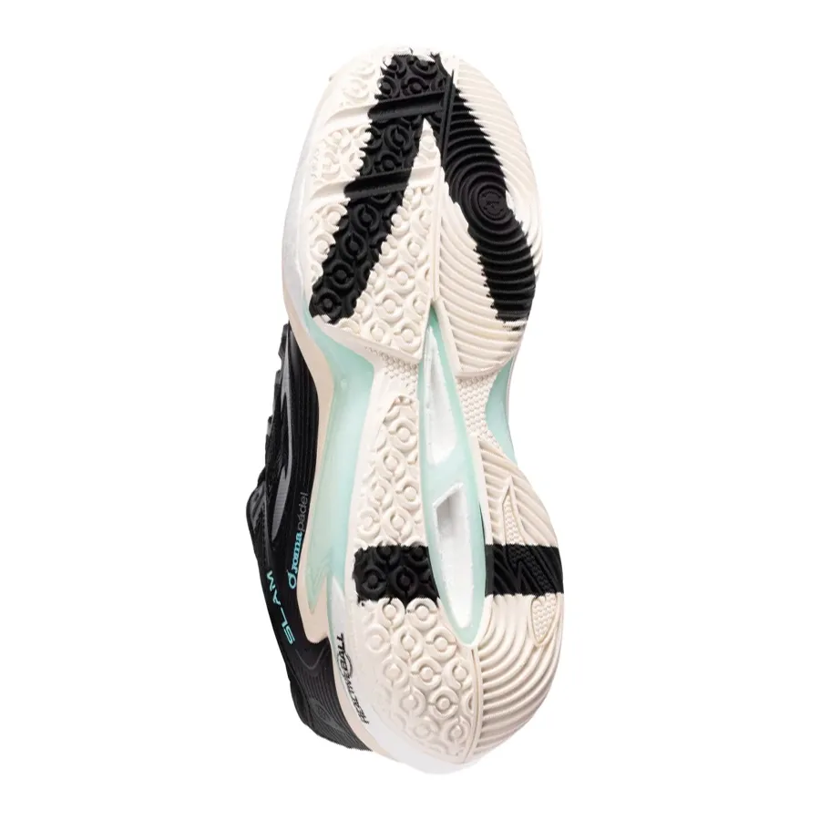Imagen 3 de 5 de Zapatillas Joma Slam Lady-NEGRO/VERDE AGUA
