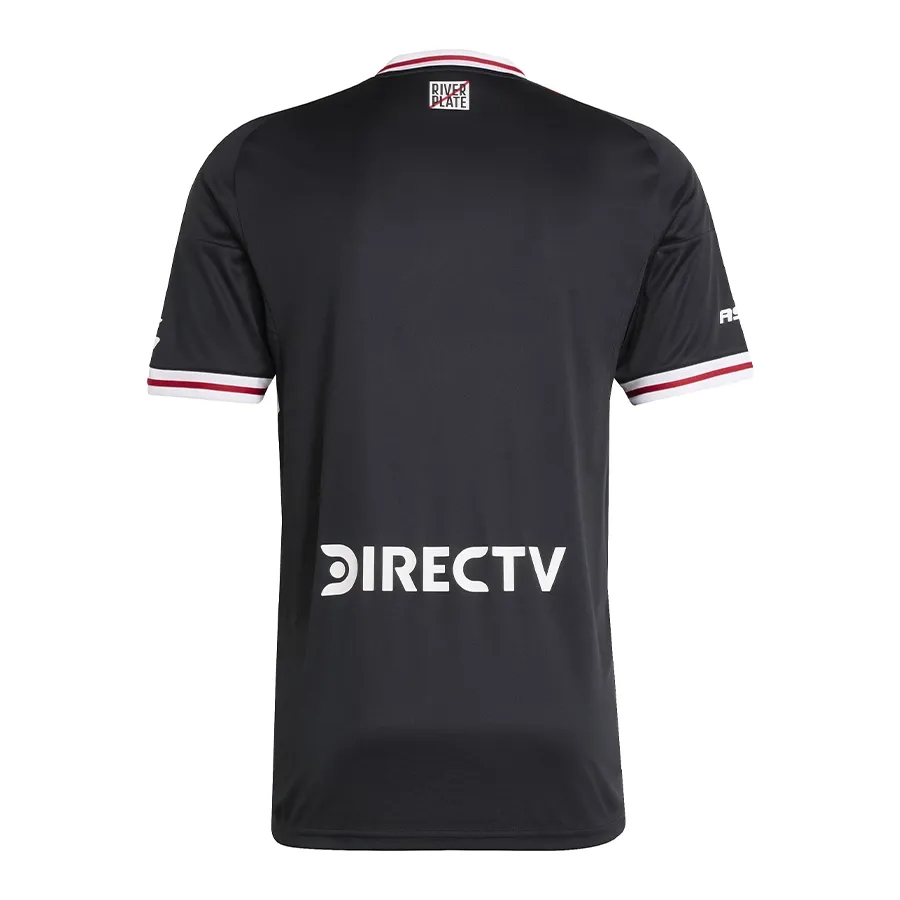 Imagen 3 de 6 de Remera adidas Camiseta Alternativa River Plate 25/26-NEGRO/ROJO