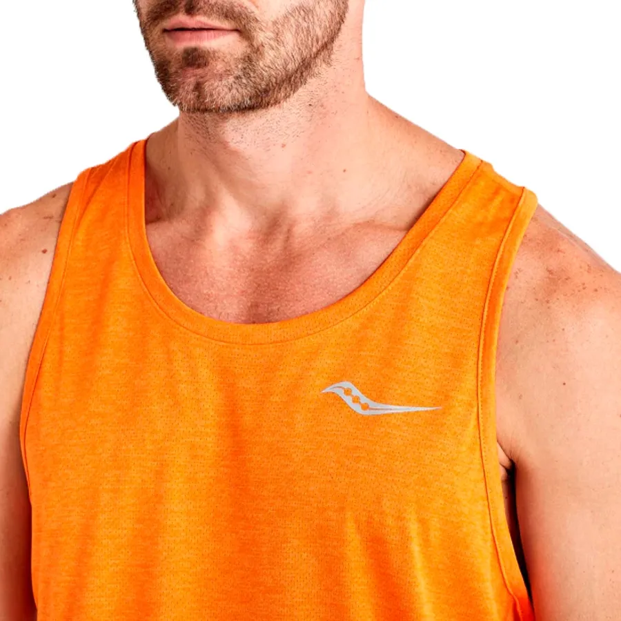 Imagen 2 de 4 de Musculosa Saucony Stopwatch-NARANJA