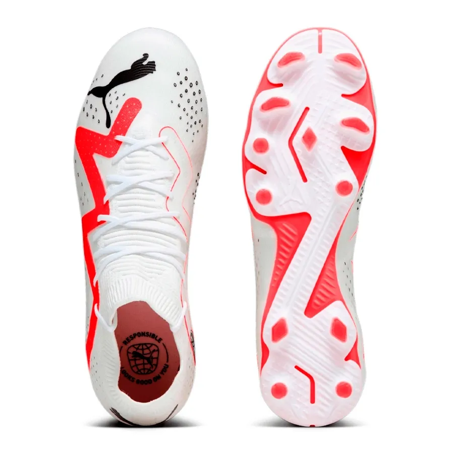 Imagen 2 de 4 de Botines Puma Future Match Fg-BLANCO/ROJO/NEGRO
