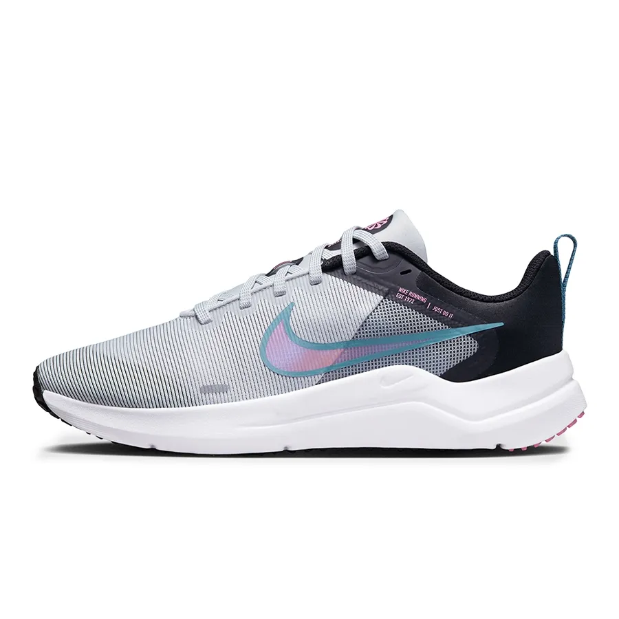 Imagen 2 de 5 de Zapatillas Nike Running  Downshifter-GRIS/NEGRO/BLANCO