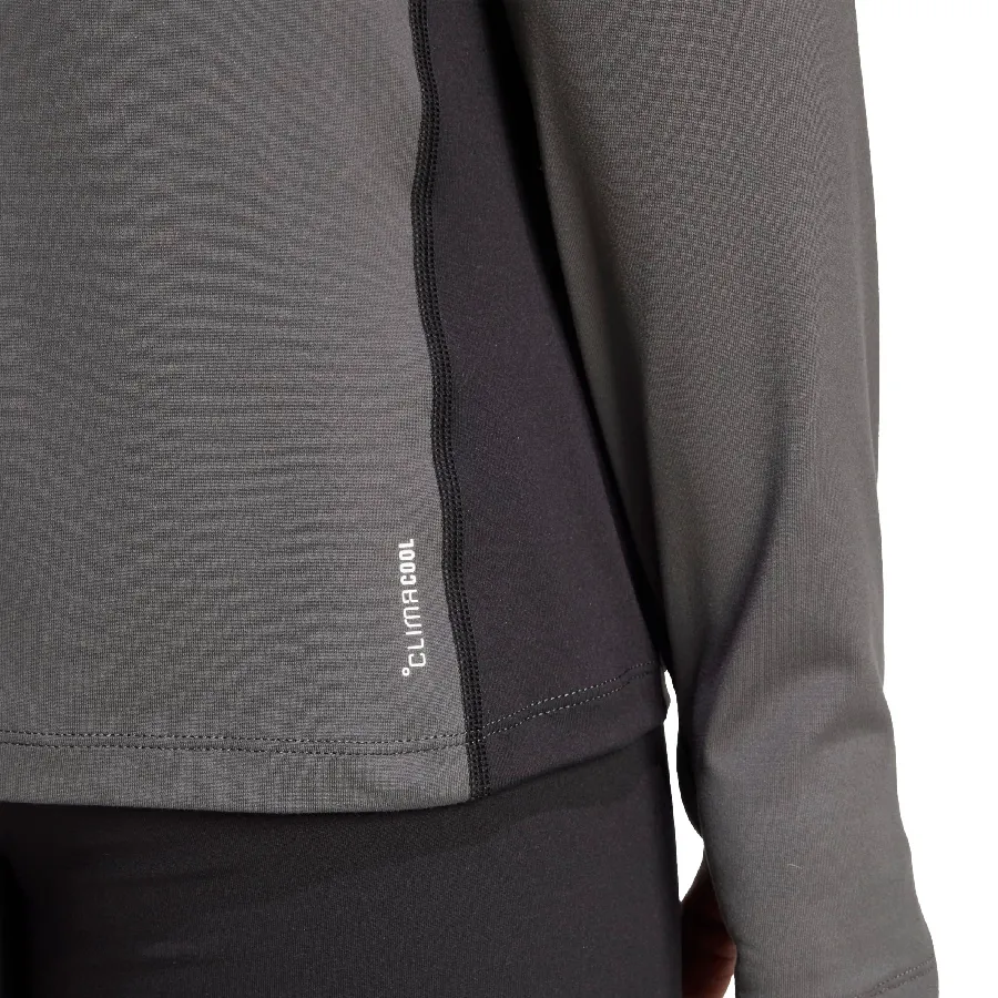 Imagen 3 de 4 de Remera adidas multisintética-GRAFITO/GRIS