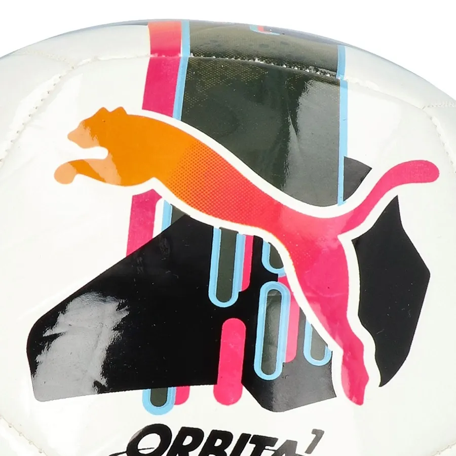Imagen 1 de 3 de Pelota Puma Orbita 7 ms-BLANCO/NEGRO/ROJO