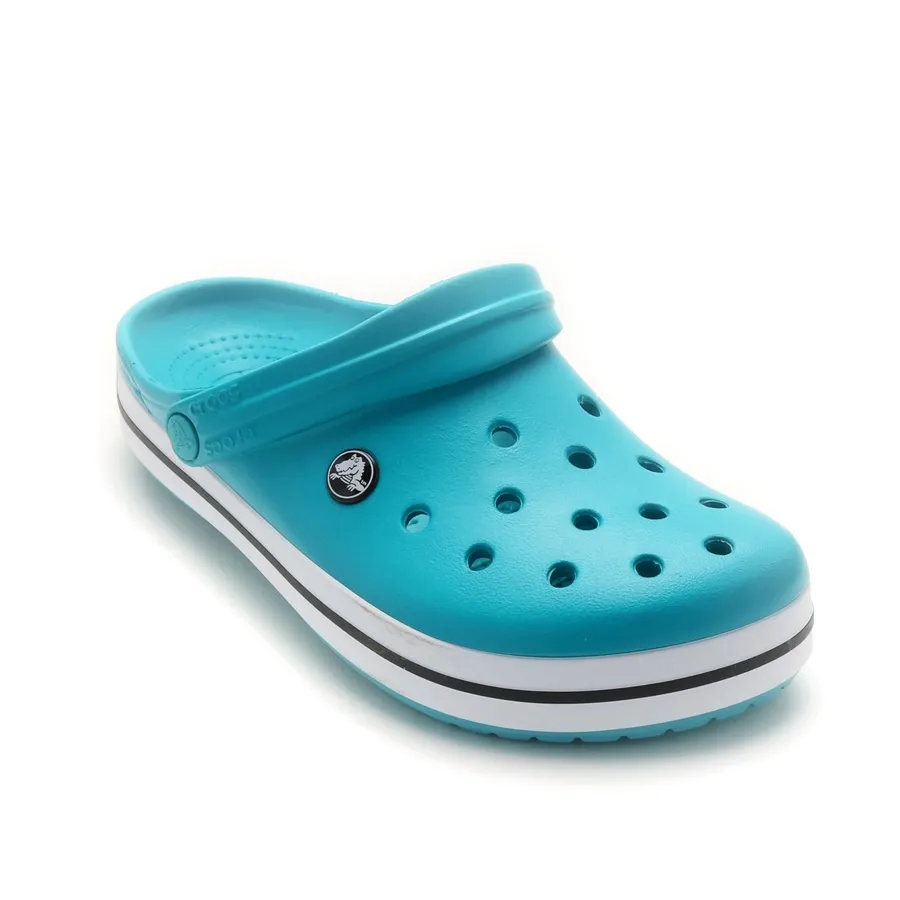 Imagen 0 de 5 de Ojotas Crocs Crocband-TURQUESA/CELESTE/CORAL