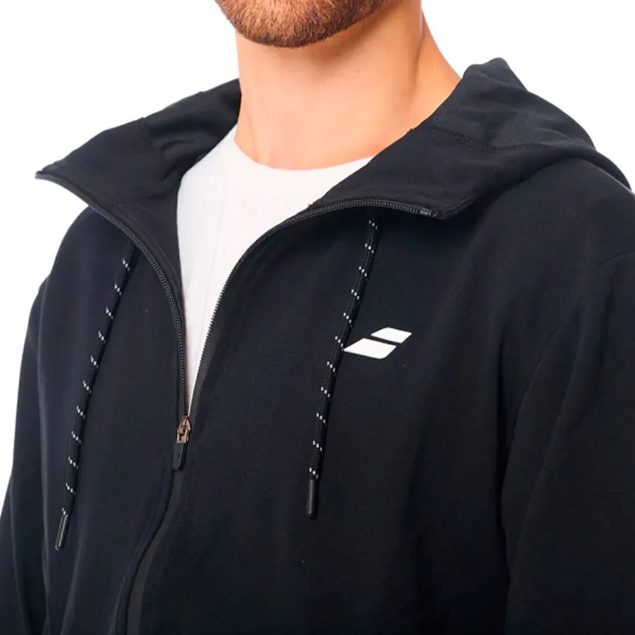 Imagen 3 de 6 de Campera Babolat Hoodie Play-NEGRO