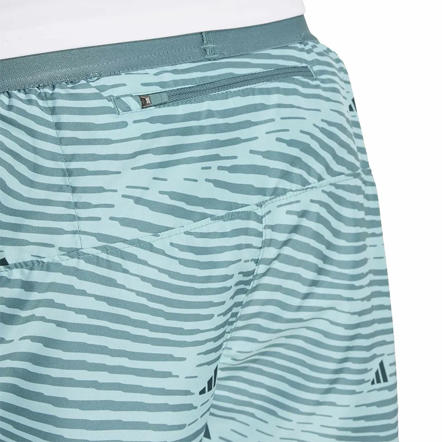 Imagen 4 de 5 de Shorts adidas Adi365 Running Essentials-VERDE AGUA/AQUA