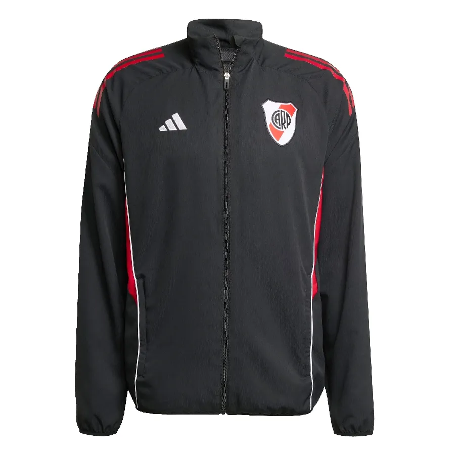 Imagen 1 de 4 de Campera adidas Presentación de River Plate Tiro 25 Competition-NEGRO/ROJO
