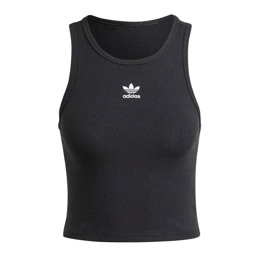 Imagen 2 de 5 de Musculosa adidas originals Essentials Rib-NEGRO