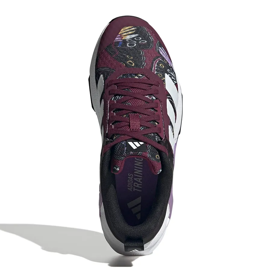 Imagen 3 de 7 de Zapatillas adidas Dropset Control-NEGRO/BORDO/BLANCO