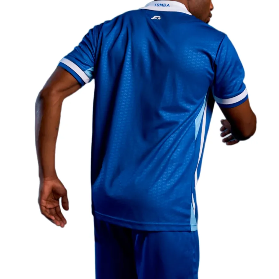 Imagen 2 de 5 de Camiseta Fiume Sport Godoy Cruz 2026-AZUL/BLANCO