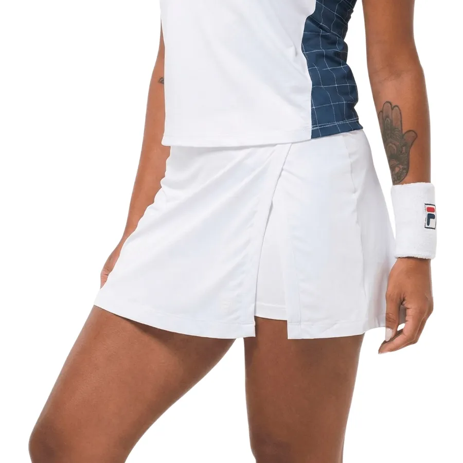 Imagen 0 de 2 de Pollera Fila Slit Match-BLANCO