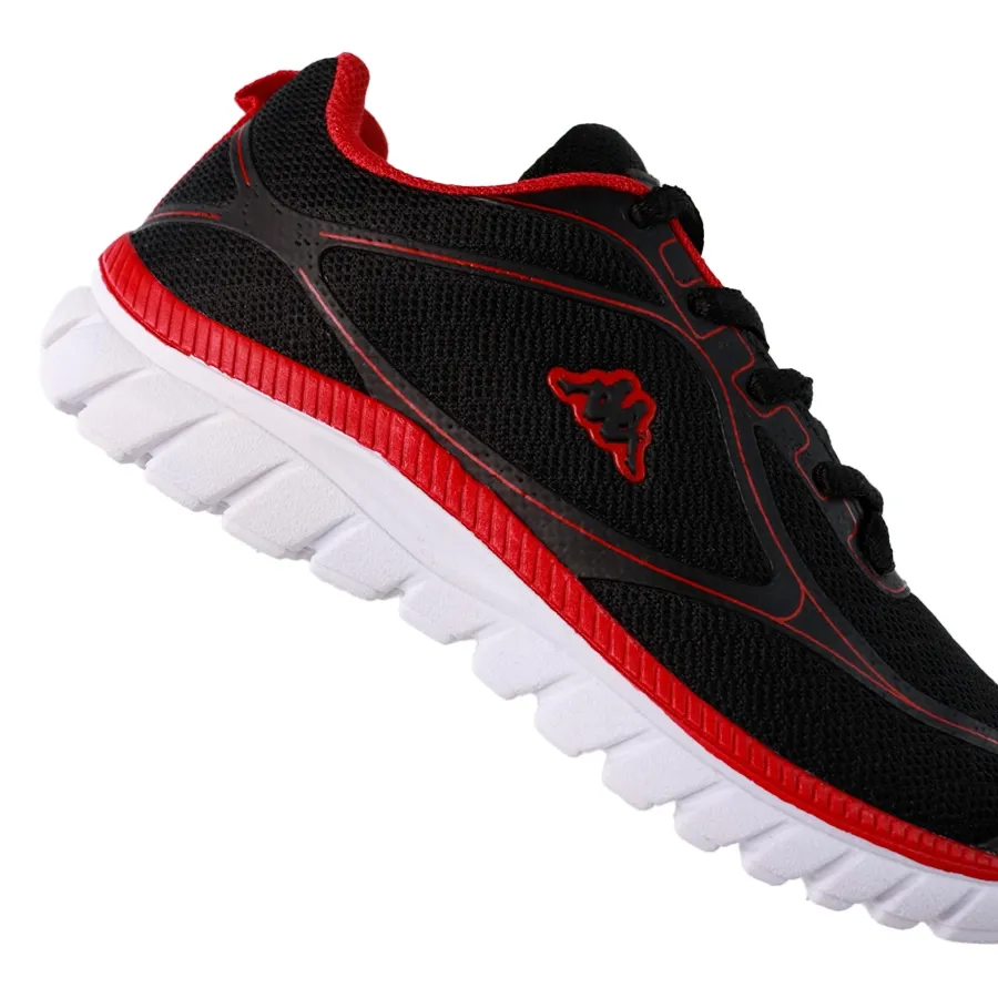 Imagen 4 de 6 de Zapatillas Kappa Rufo Kids-NEGRO/ROJO