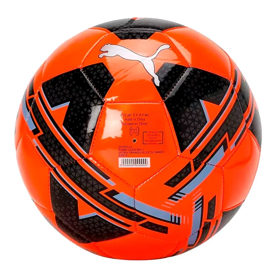 Imagen 1 de 2 de Pelota Puma Cage Ball-NARANJA/NEGRO