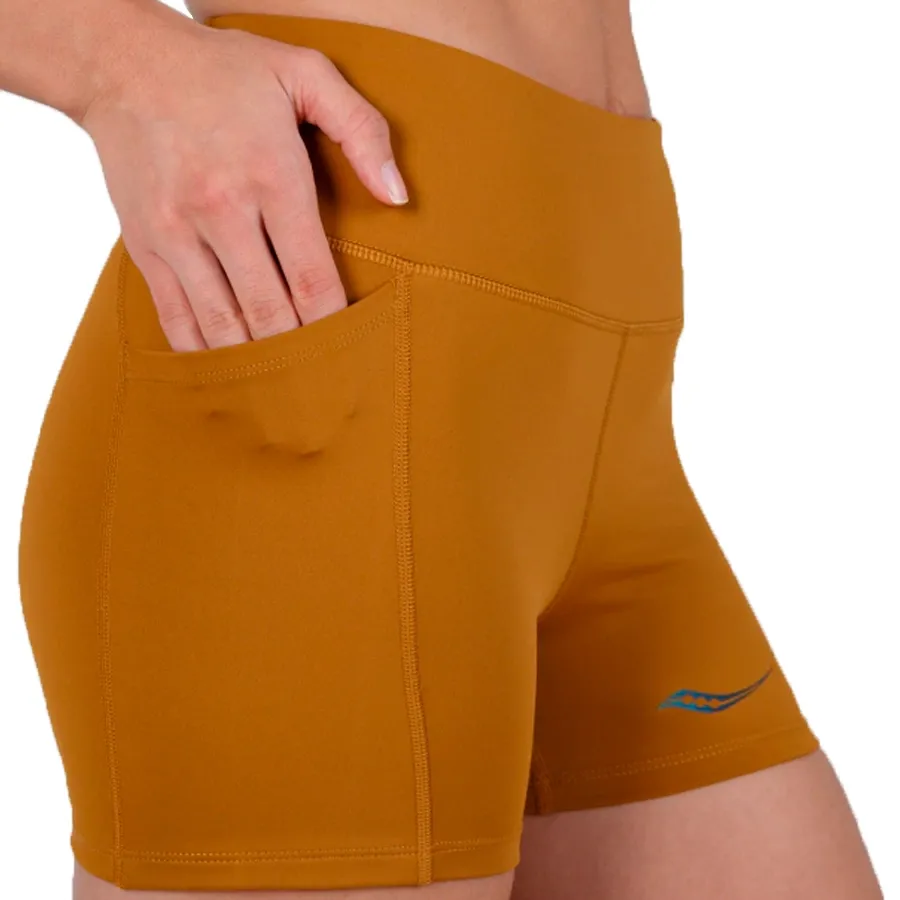 Imagen 1 de 4 de Calza Saucony Thigt Fortfy 3"-CAMEL