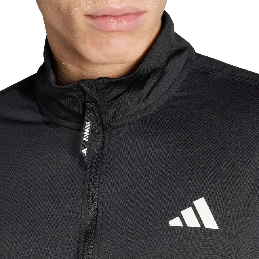 Imagen 3 de 5 de Buzo adidas Own the Run-NEGRO