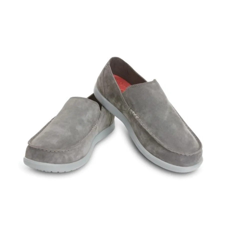 Imagen 2 de 3 de Zapatillas Crocs Santa Cruz Suede Charcoal Light Grey-GRIS