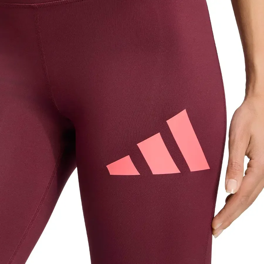 Imagen 3 de 5 de Calza adidas We Bl 1/1-BORDO