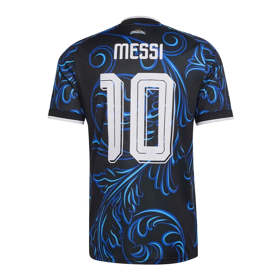 Imagen 4 de 6 de Camiseta adidas originals adidas Alternativa Messi Selección Argentina 26-NEGRO/AZUL/CELESTE