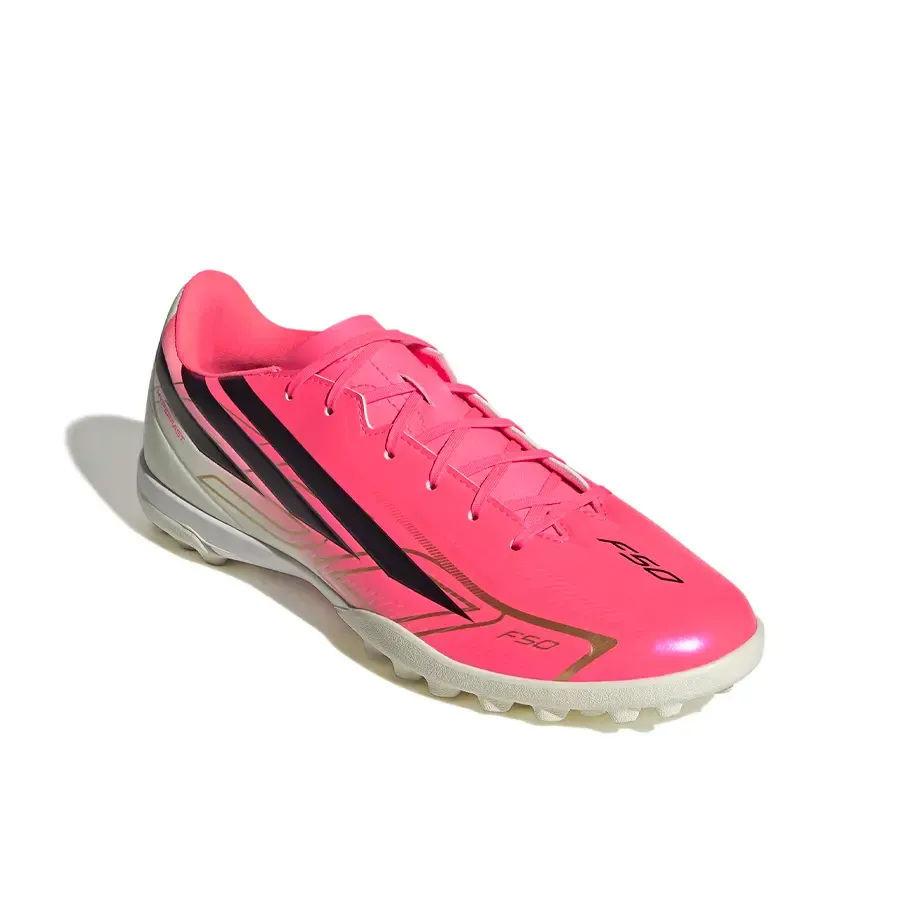 Imagen 1 de 7 de Botines Multitapón adidas F50 Hyperfast Club-ROSA/NEGRO/BLANCO