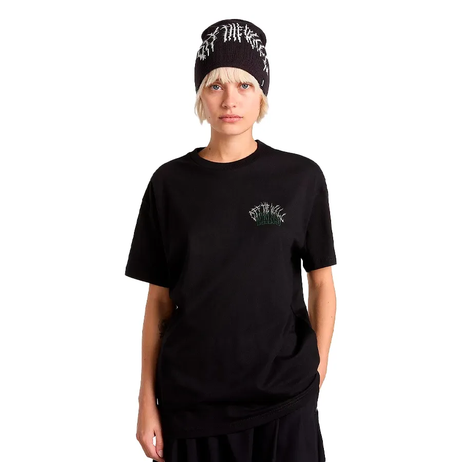 Imagen 0 de 5 de Remera Vans Metal University Oversized-NEGRO