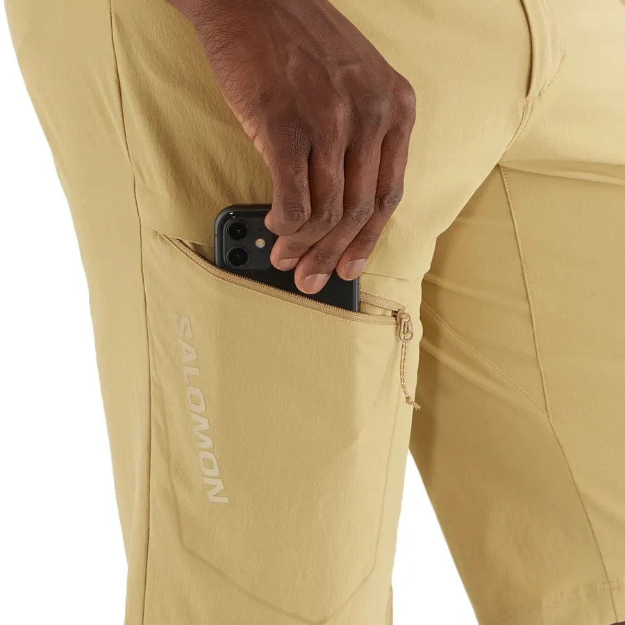 Imagen 3 de 6 de Shorts Salomon Wayfarer-BEIGE