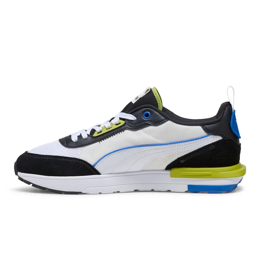 Imagen 2 de 5 de Zapatillas Puma R22-BLANCO/NEGRO/VERDE