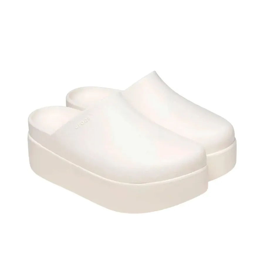 Imagen 1 de 4 de Sandalias Crocs Dylan Platform Clog-BLANCO