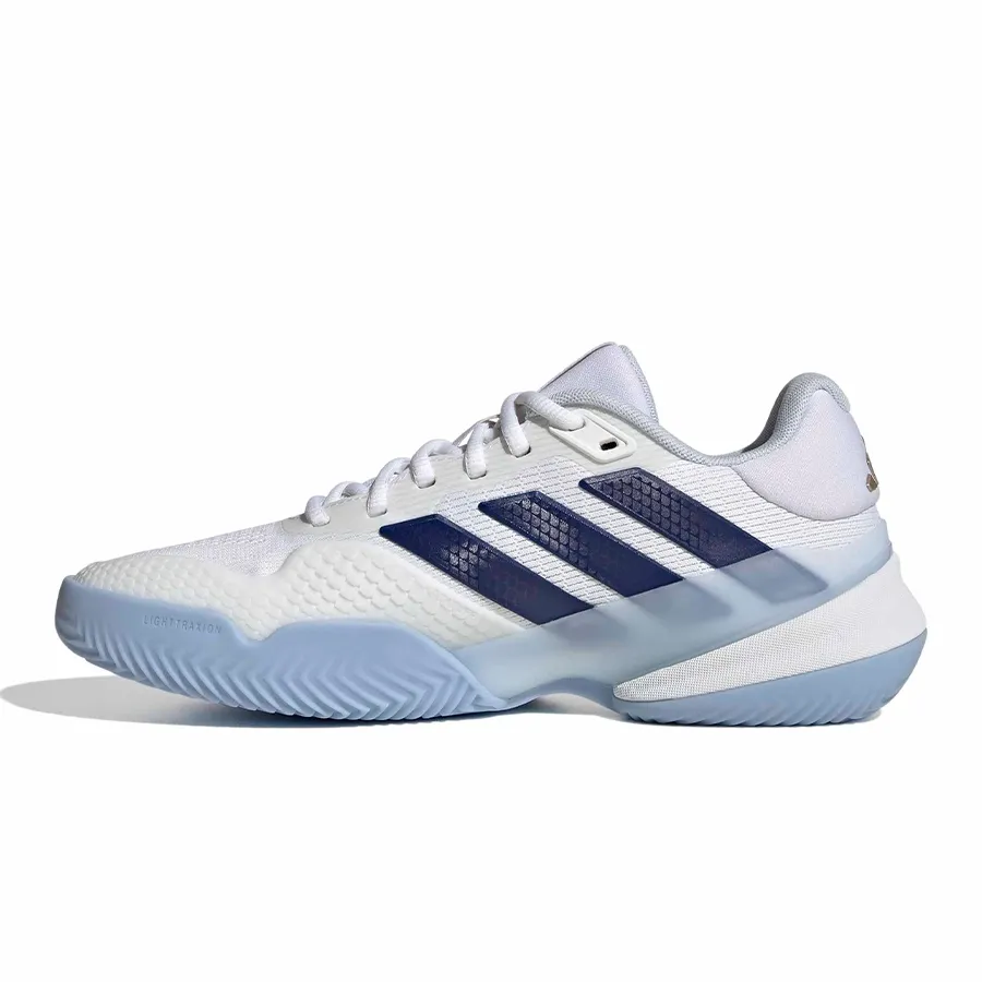 Imagen 2 de 7 de Zapatillas adidas Barricade 14 Clay-BLANCO/AERO/MARINO