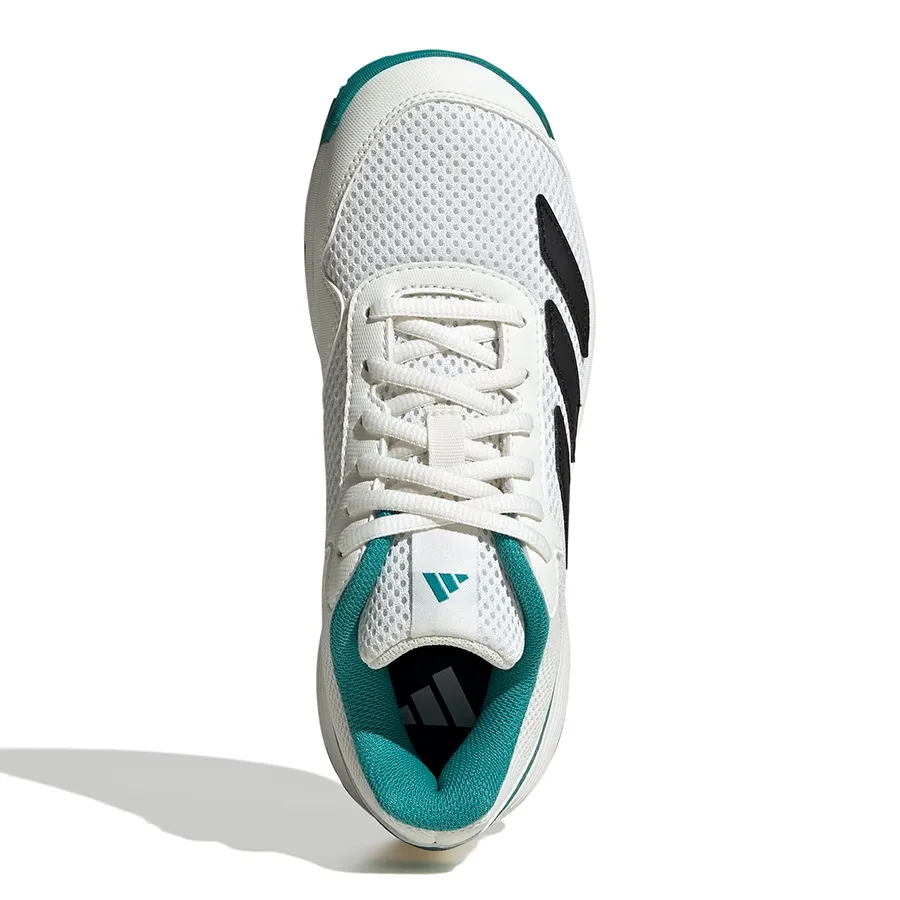 Imagen 3 de 7 de Zapatillas adidas Courtflash-BLANCO/PETROLEO