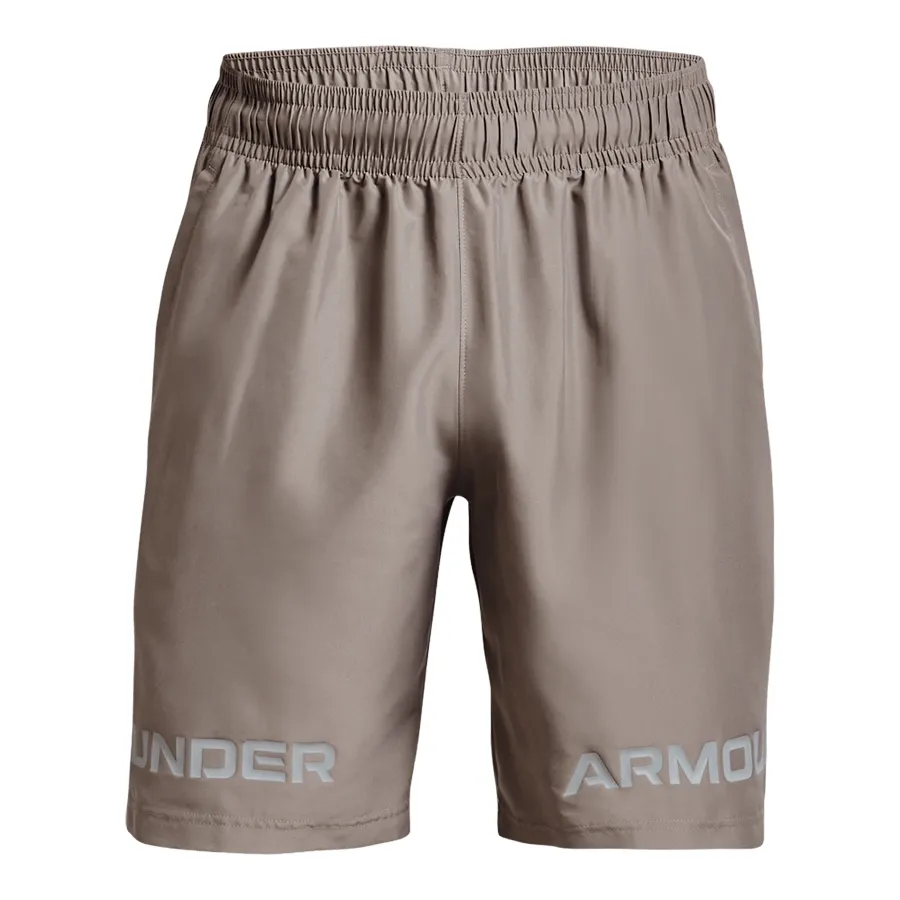 Imagen 0 de 6 de Shorts Under Armour Woven Graphic Wordmark-GRIS