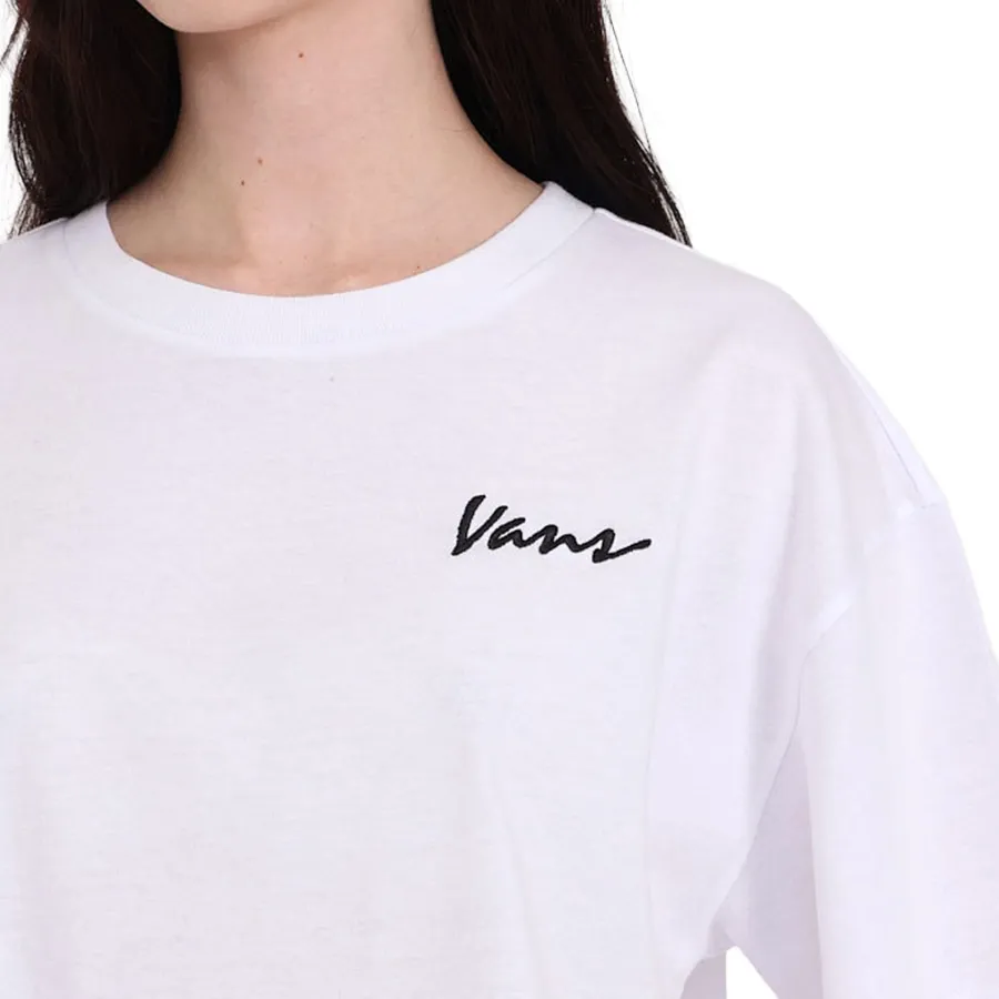Imagen 2 de 3 de Remera Vans Classic Script-BLANCO