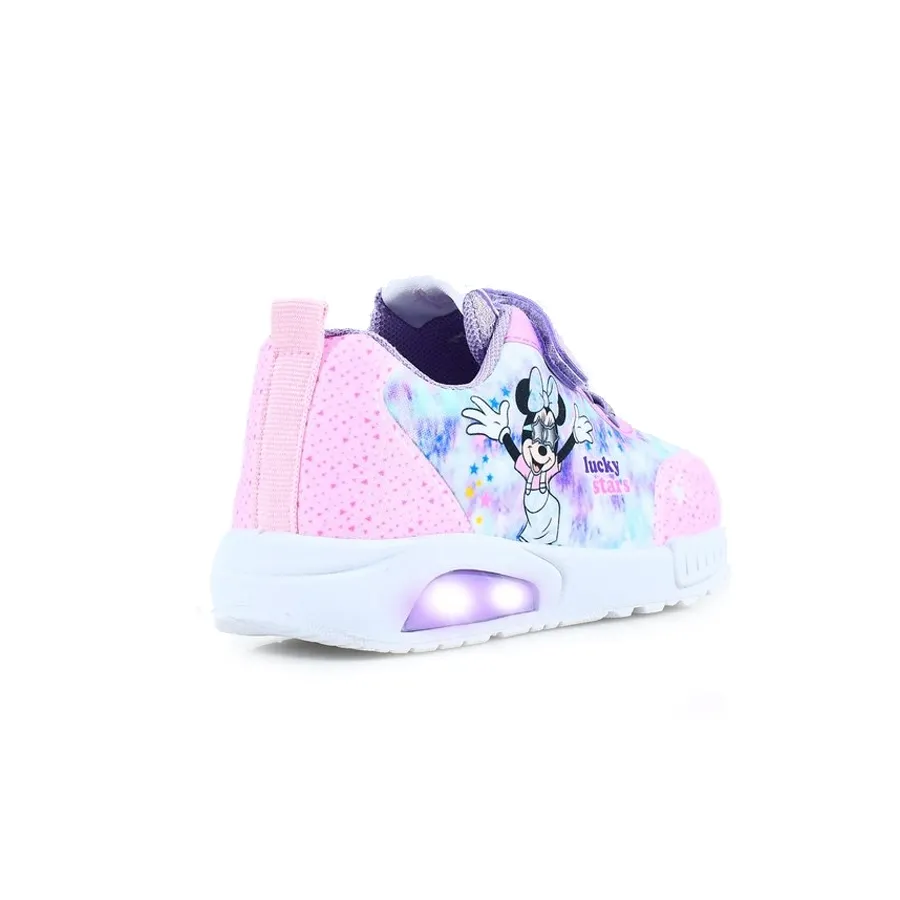 Imagen 2 de 3 de Zapatillas Footy Minnie Pop C/Luz-LILA/ROSA