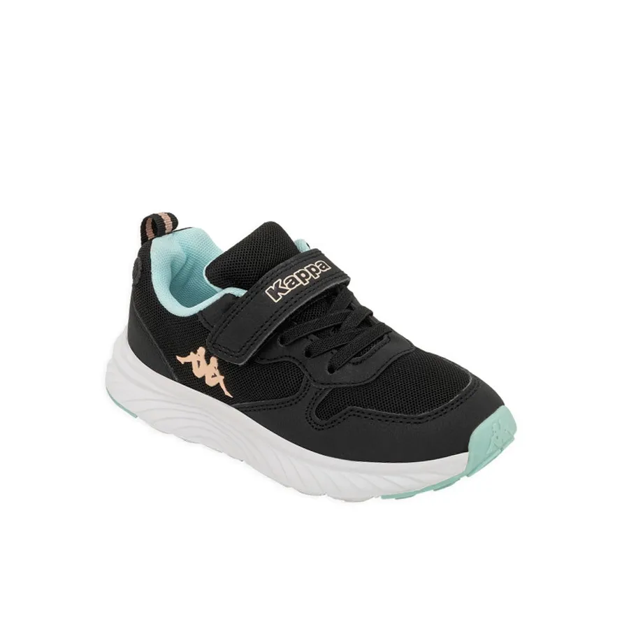 Imagen 1 de 4 de Zapatillas Kappa Logo Delvis-NEGRO/TURQUESA