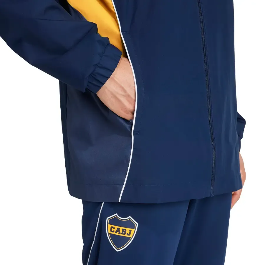Imagen 4 de 5 de Campera adidas Boca Juniors Tiro All Weather-MARINO/AZUL
